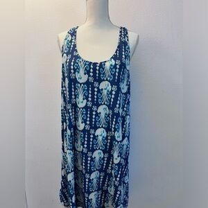 Lily Pulitzer Racerback Tank Dress, Size XL
